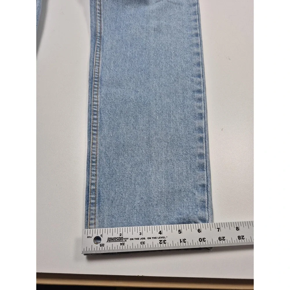 VTG Levis 550 Relaxed Fit Jeans Mens 32x32 Light Blue Tapered Denim USA 90s